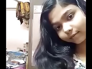 Indian sexy cute babe getting naked